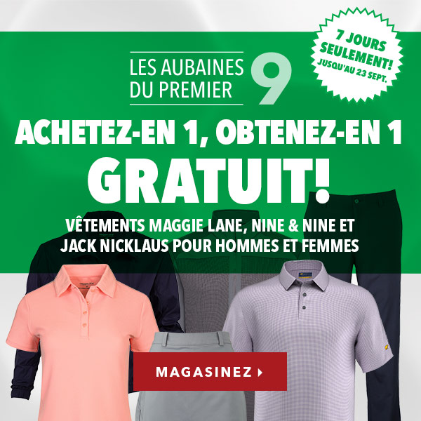 Boutique en ligne Golf Town