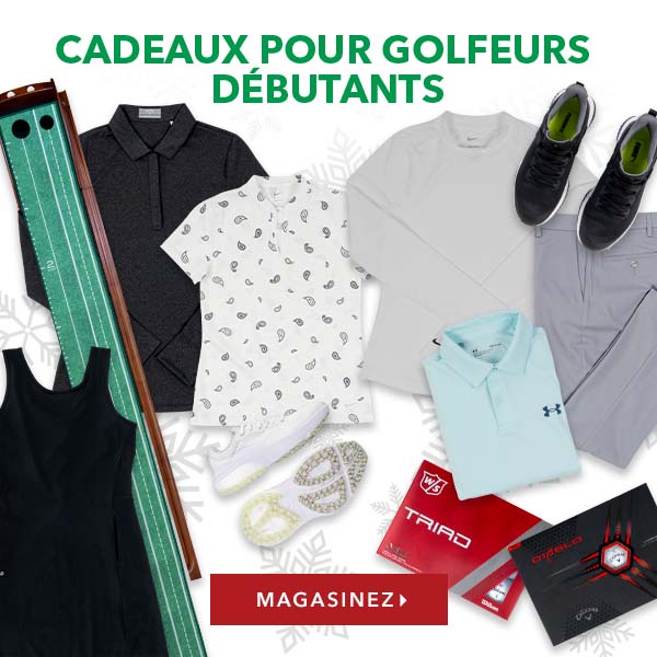 Cadeaux pour golfeurs novices