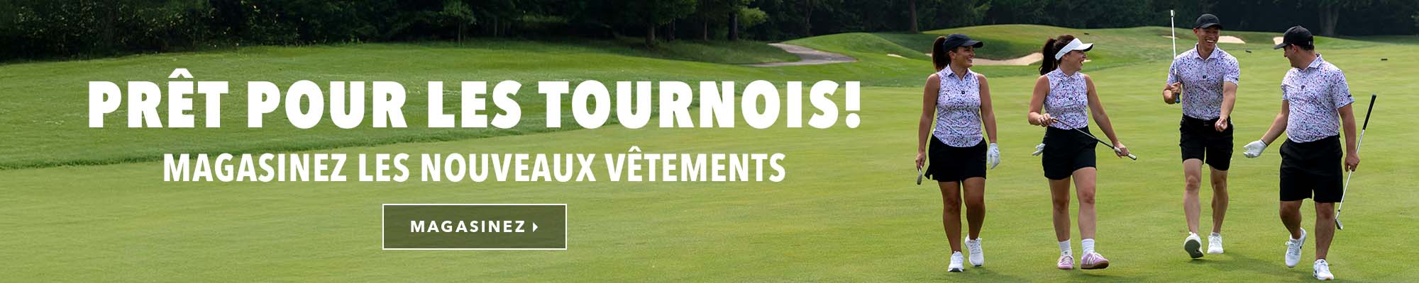 Pret pour le tournois