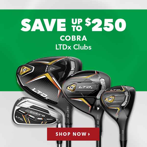 Cobra LTDx Clubs - Save Up To $250