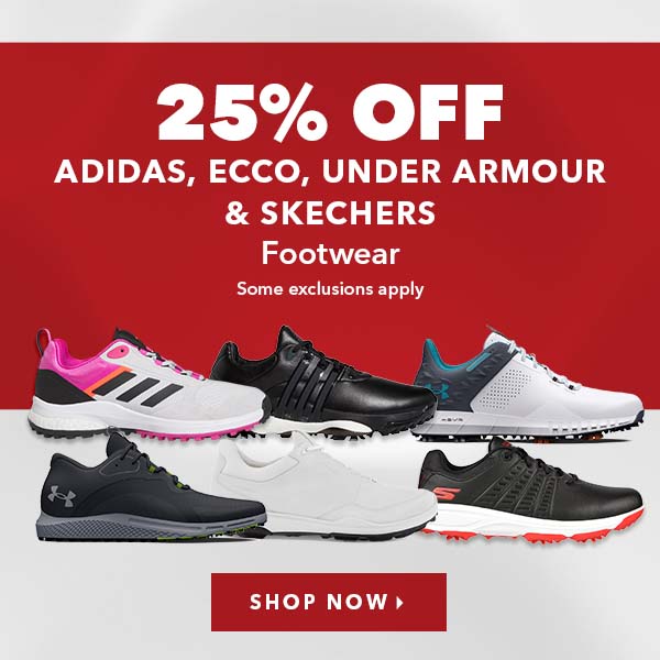adidas, Ecco, Under Armour & Skechers Footwear - 25% Off