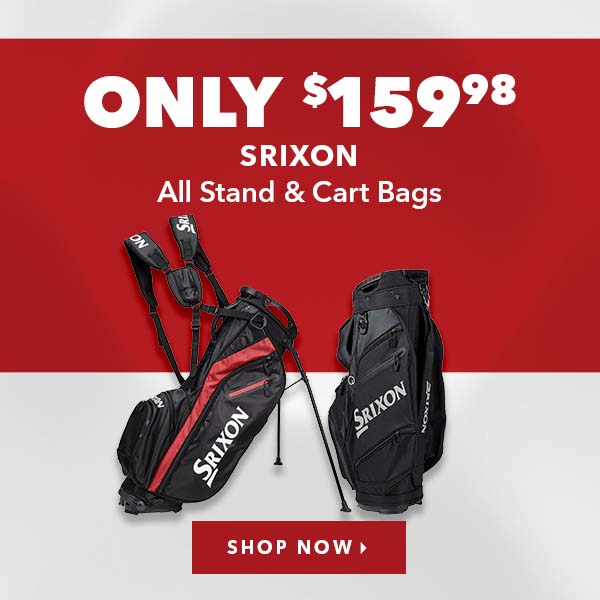 All Srixon Stand & Cart Bags - Only $159.98