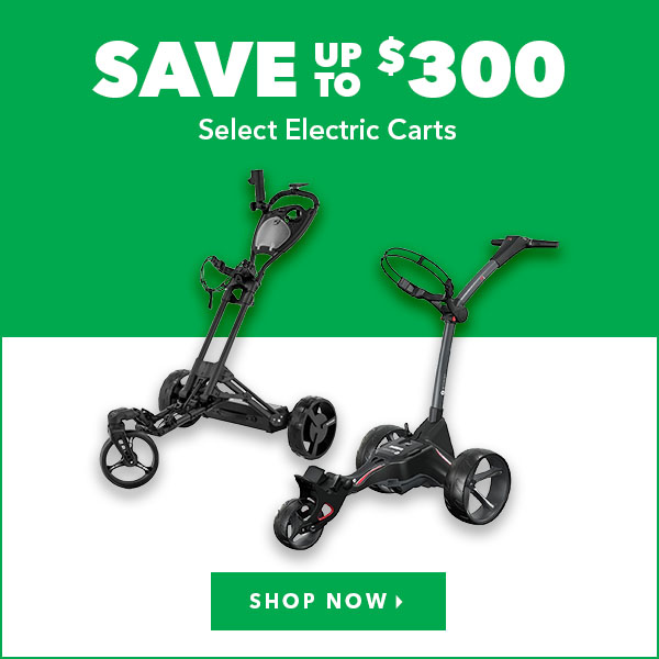 Select Electric Carts - Save Up To $300