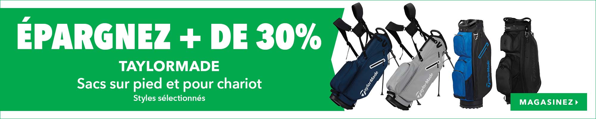 Save Big On TaylorMade Bags