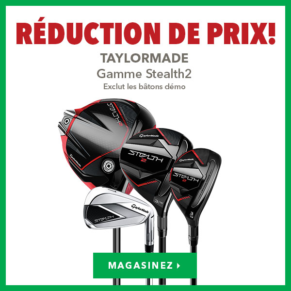 Baisse de prix sur la gamme TaylorMade Stealth2