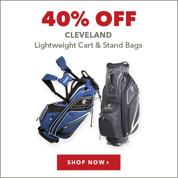 Cleveland Premium Cart & Stand Bags - 40% Off    