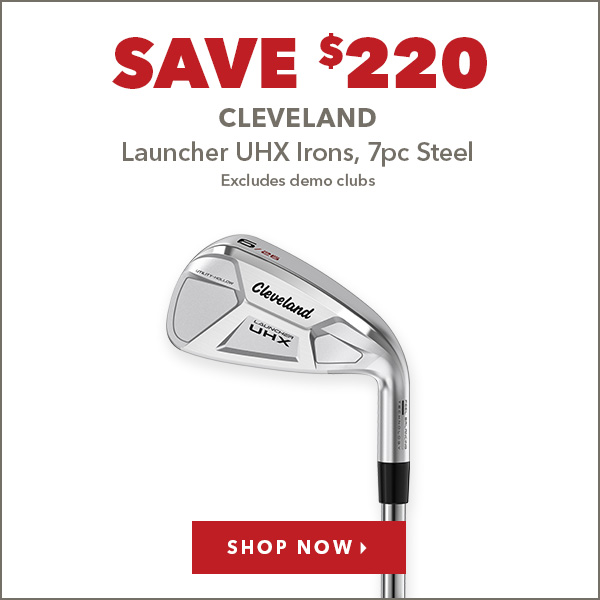 Cleveland Launcher UHX Irons 7PC Steel - Save $220    