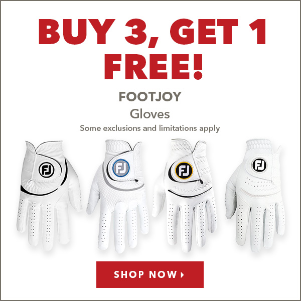 Footjoy Gloves - Buy 3, Get 1 Free!   