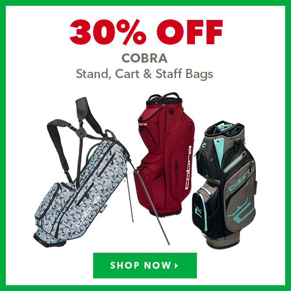 Cobra Stand, Cart & Staff Bags - 30% Off