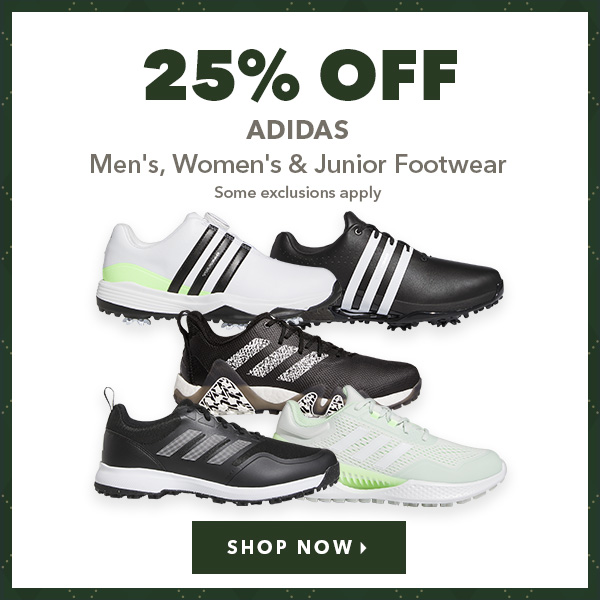 adidas Men's, Women's & Junior Footwear - 25% Off 