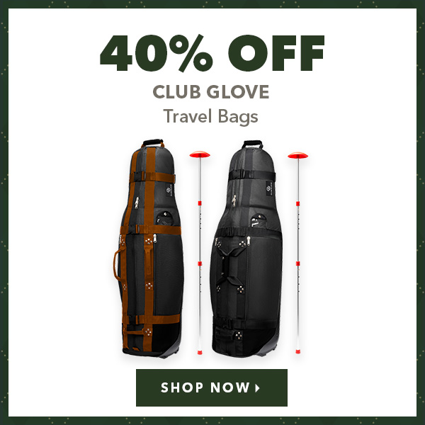 Club Glove Travel Bags - 40% Off     