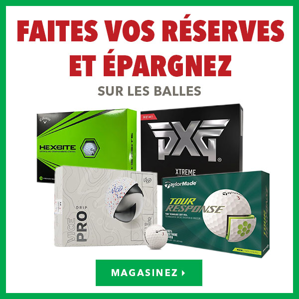 Faites vos réserves et épargnez sur les balles