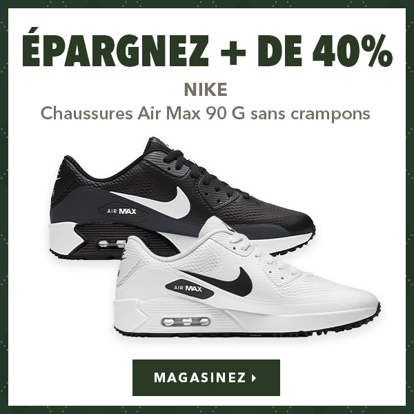 Chaussures Nike Air Max 90 G sans crampons – Épargnez plus de 40%