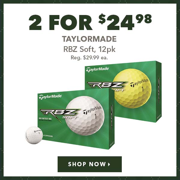 TaylorMade RBZ Soft Golf Balls - 2 For $24.98