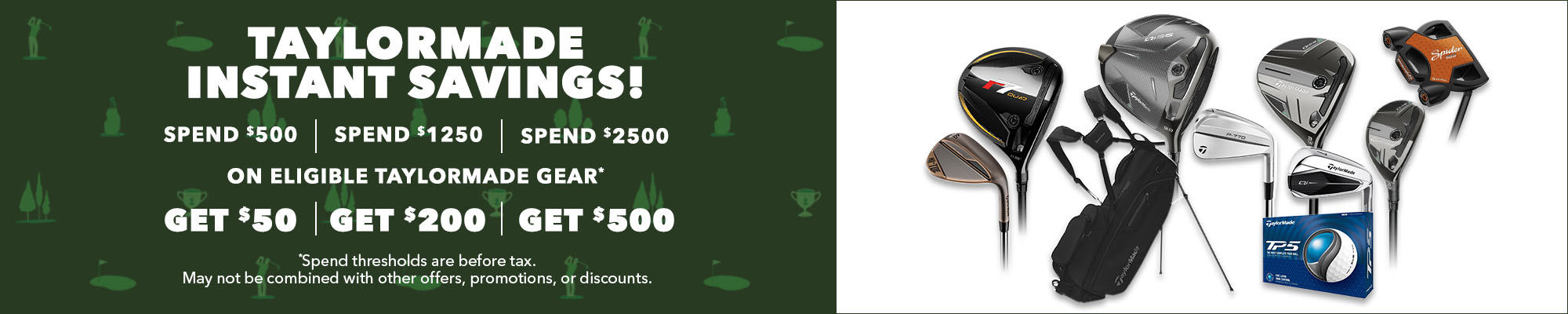 TaylorMade Instant Savings