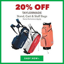 TaylorMade Stand, Cart & Staff Bags - 20% Off    