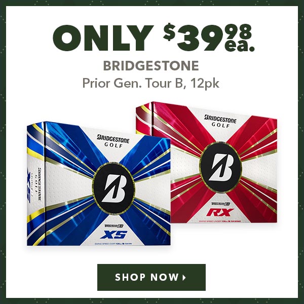 Bridgestone Prior Gen Tour B 12pk - Only $39.98 