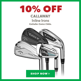 Callaway Inline Irons - 10% Off   