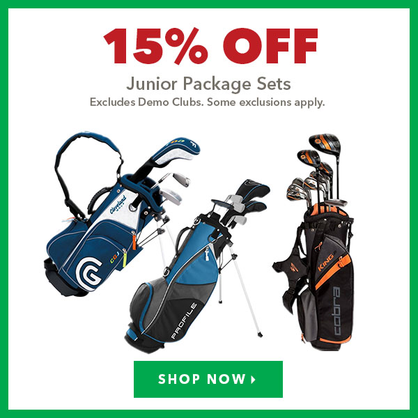 Select Junior Package Sets - 15% Off   