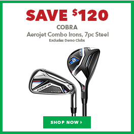 Cobra Aerojet Combo Irons, 7pc Steel - Save $120