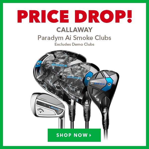 Callaway Paradym Ai Smoke Clubs Price Drop