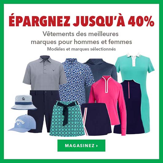 Sélection de vêtements de grandes marques pour hommes et femmes – Épargnez jusqu’à 40% 
