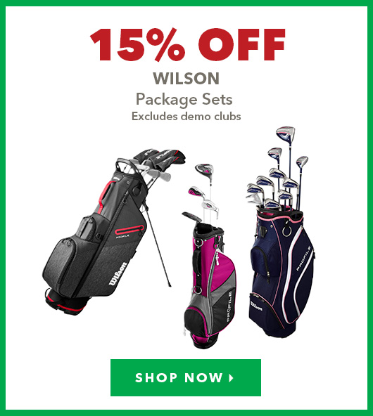 Wilson Package Sets - 15% Off