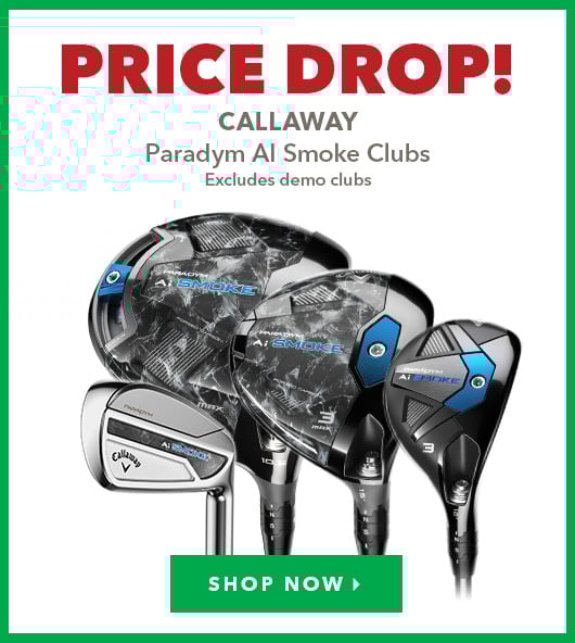Callaway Paradym Ai Smoke Clubs Price Drop