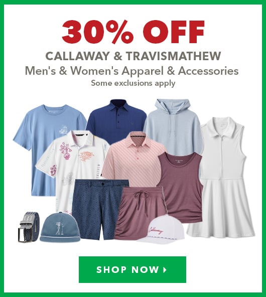 Callaway & TravisMathew Men's & Women's Apparel And Accessories - 30% Off 