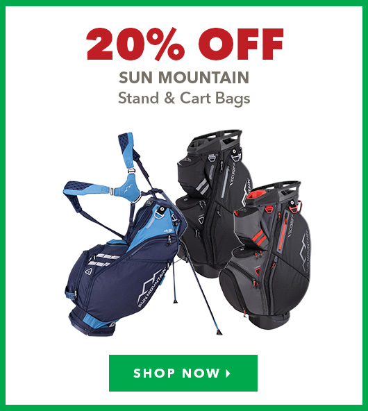 Sun Mountain Stand & Cart Bags - 20% Off