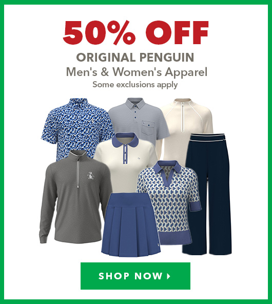 Original Penguin Men's & Women's Apparel - 50% Off   