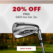 Ping G425 Iron Set, 7Pc Steel - Save $270  