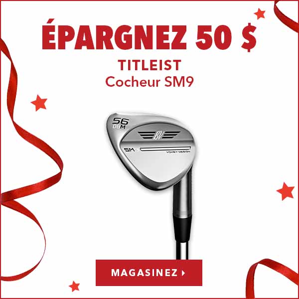 Cocheur Titleist SM9 - Épargnez 50 $ 