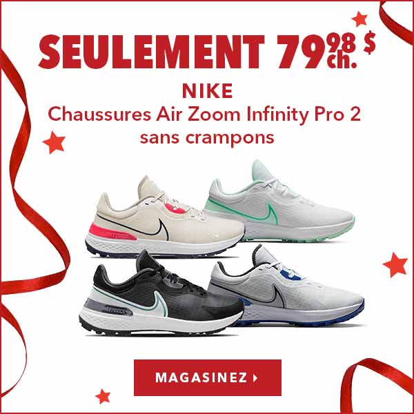 Chaussures sans crampons Nike Air Zoom Infinity Pro 2 - Seulement 79,98 $ ch. 