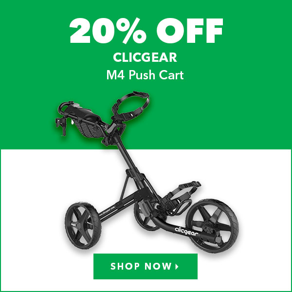 Clicgear M4 Push Carts - 20% Off 