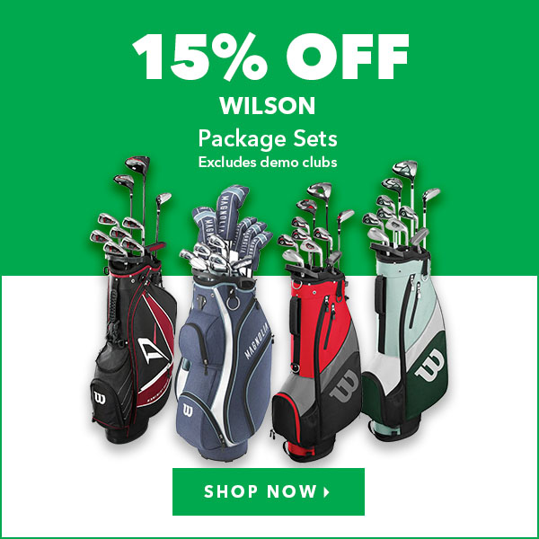 Wilson Package Sets - 15% Off   