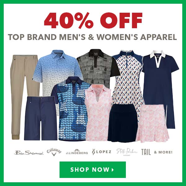 Top Brand Men's & Women's Apparel - 40% Off
