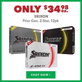 Srixon Prior Gen. Z-Star, 12Pk - Only $34.98 Ea.    