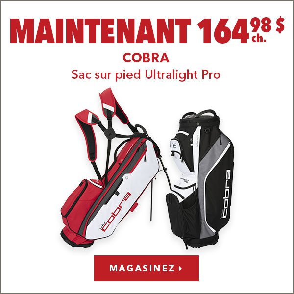 Sacs Cobra Ultralight Pro – Maintenant 164,98 $  