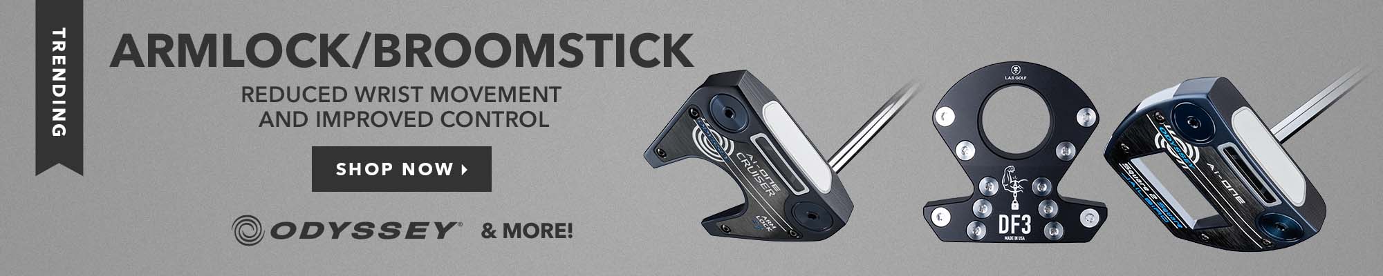 Armlock/Broomstick Putters