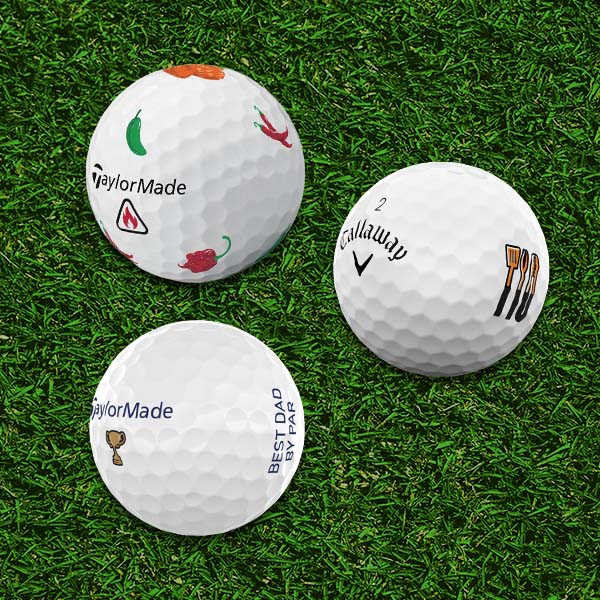 GOLF BALLS FOR DAD