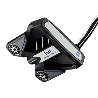 Odyssey Ten Triple Track Putter with Oversize Grip: High MOI mallet
