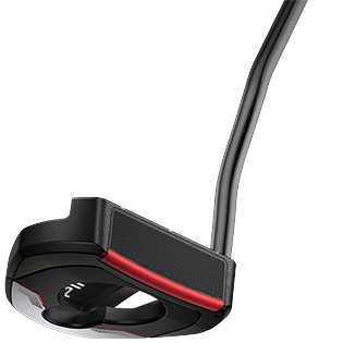 2021 Fetch Putter with PP60 Black/White Grip: Dual-durometer